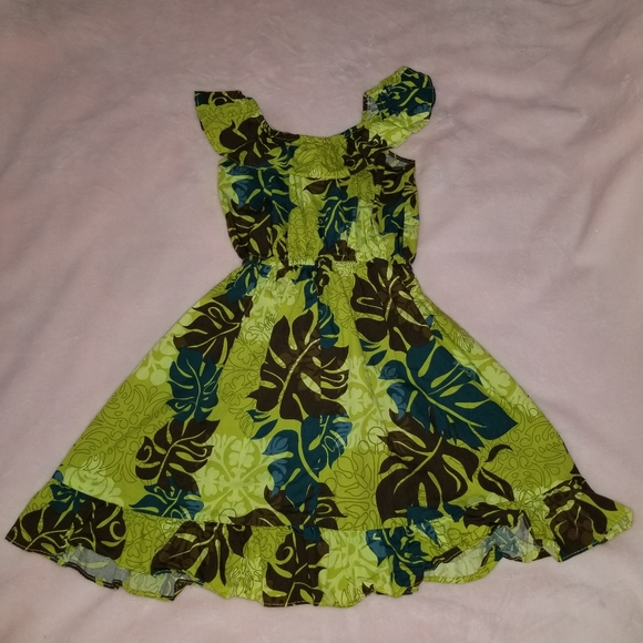 💞HOSTpick💞 Authentic Hawaiian Dress Size 5/6 Girls - Picture 2 of 4